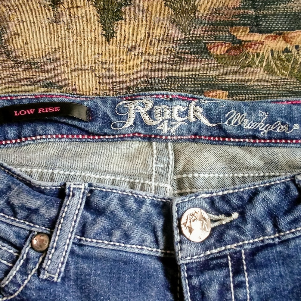 Rock 47 Wrangler *Bling* Jeans